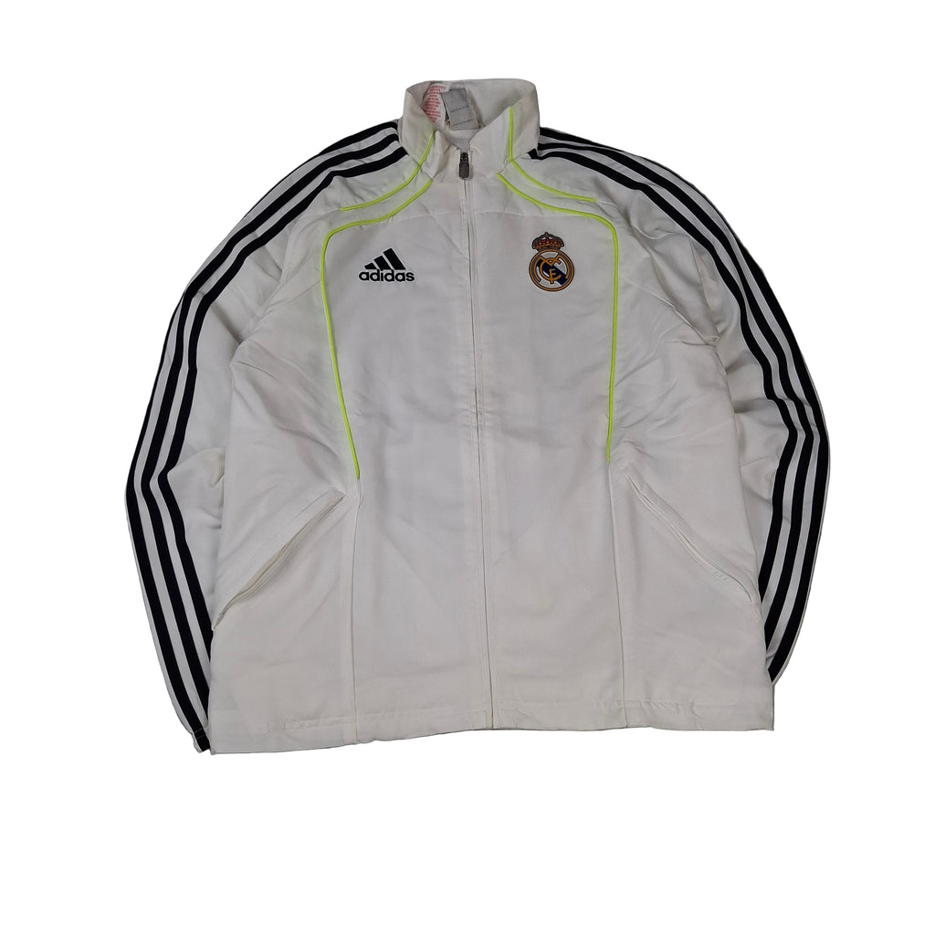 Real madrid tracksuit (L) Neon and white