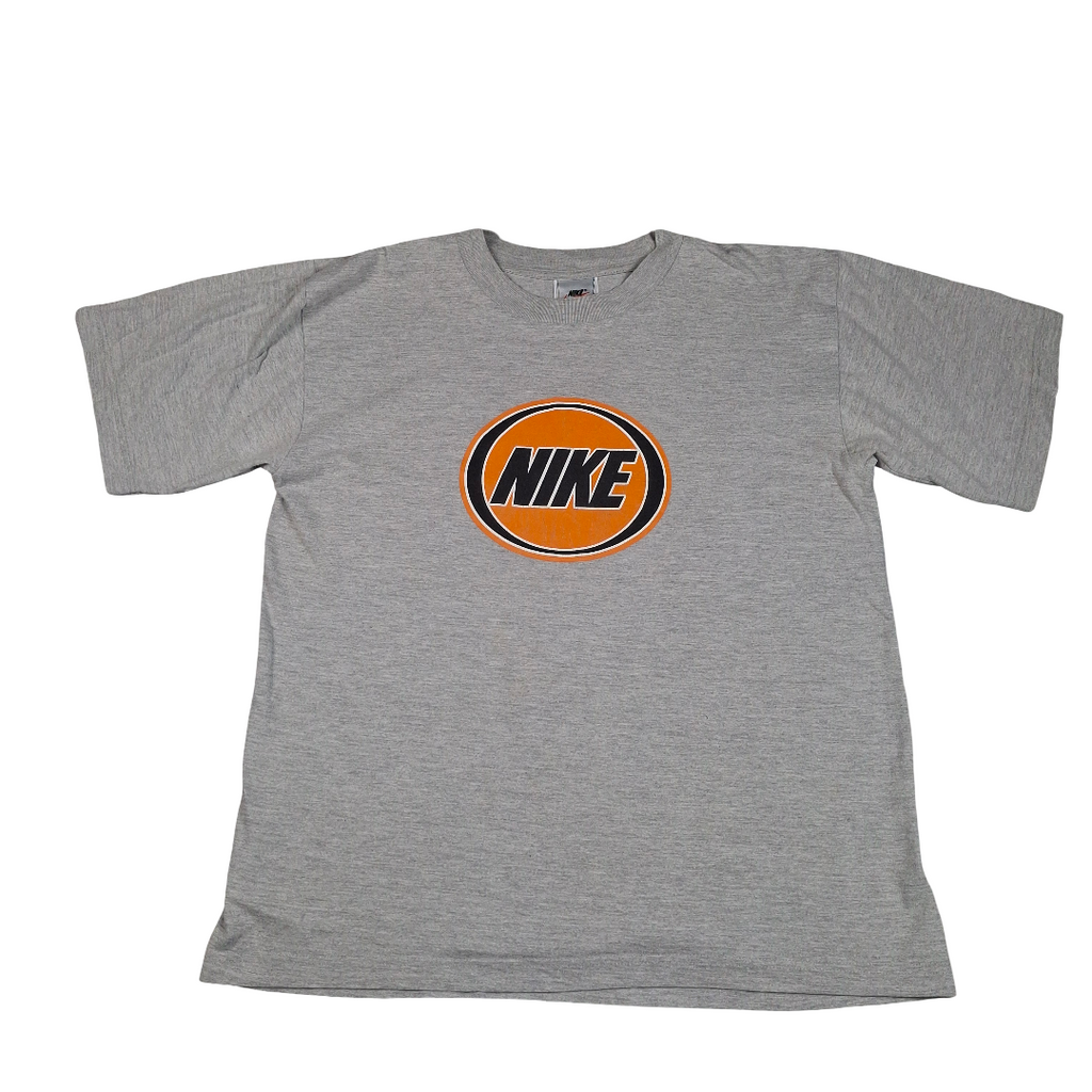 Nike orange print T-shirt (S)