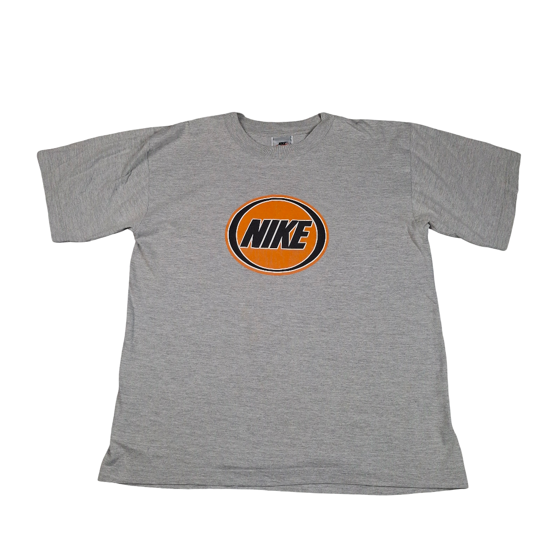 Nike orange print T-shirt (S)