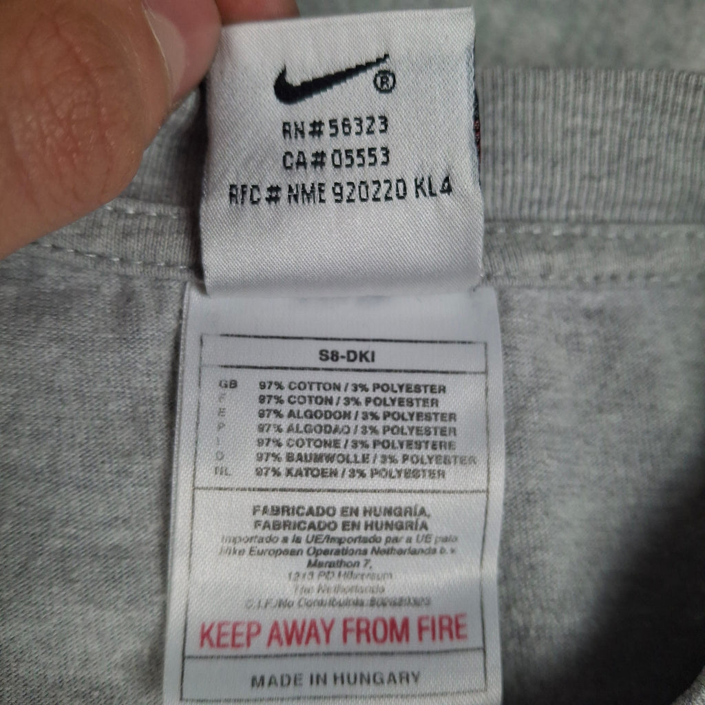 Nike orange print T-shirt (S)