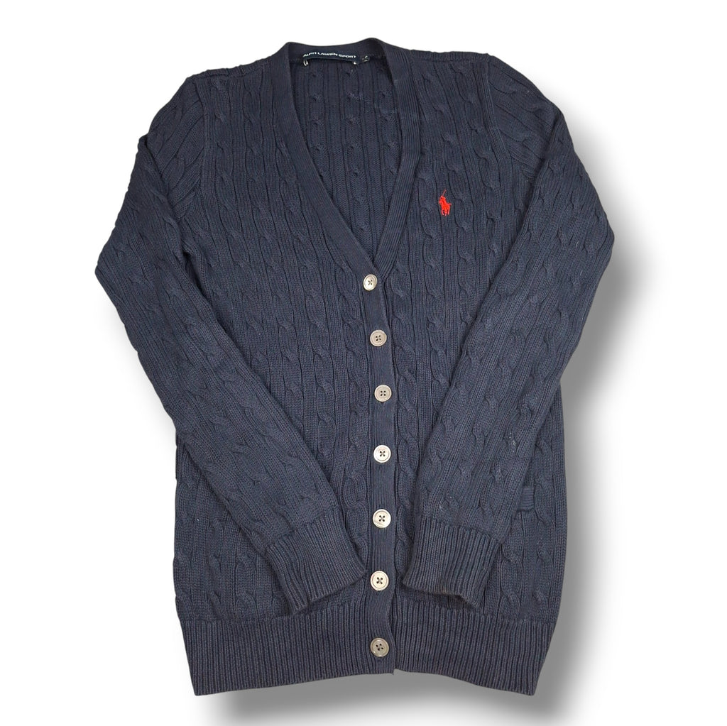 Navy Blue Ralph Lauren Cardigan (S)