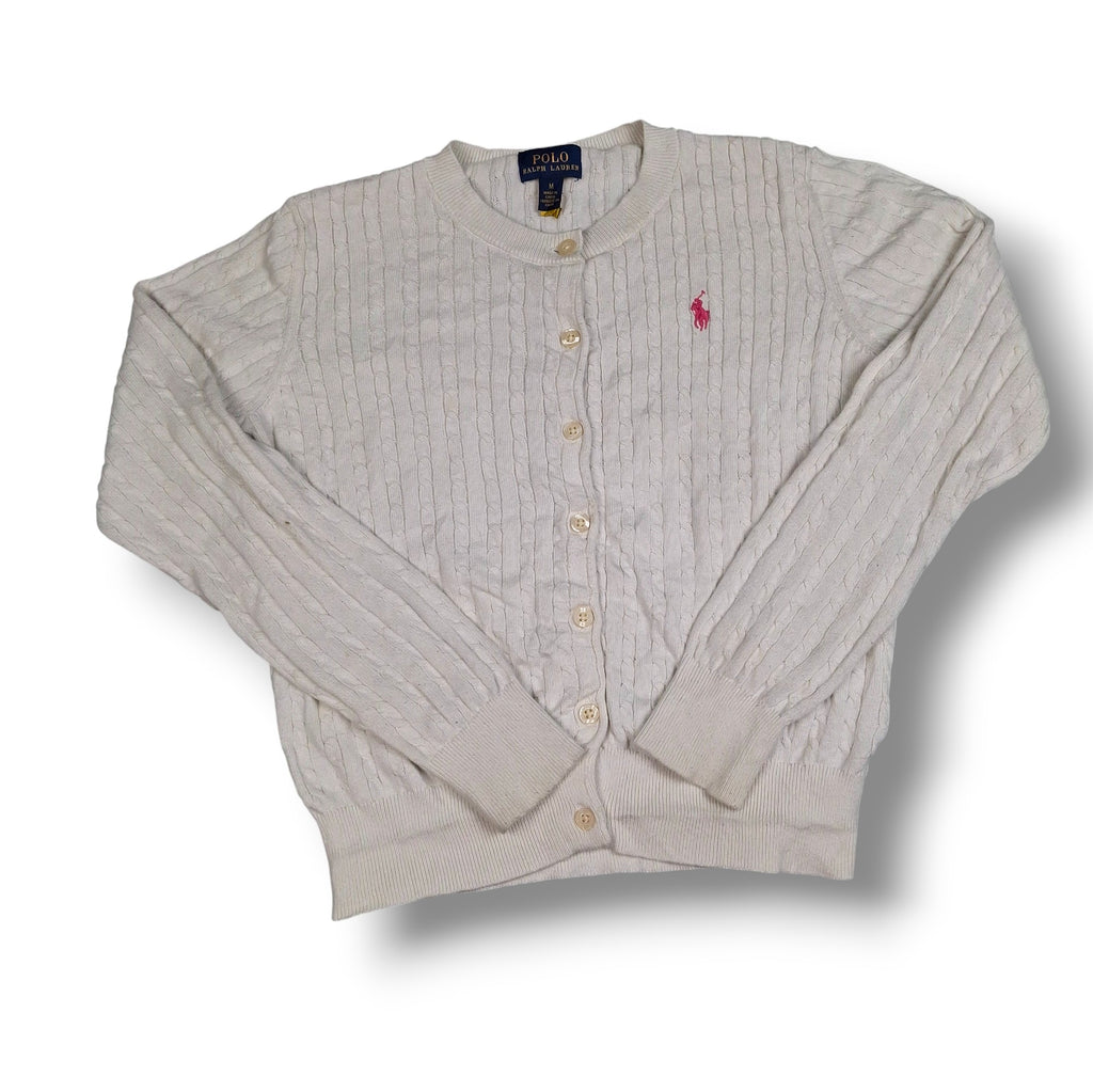 White Ralph Lauren Cardigan (M)