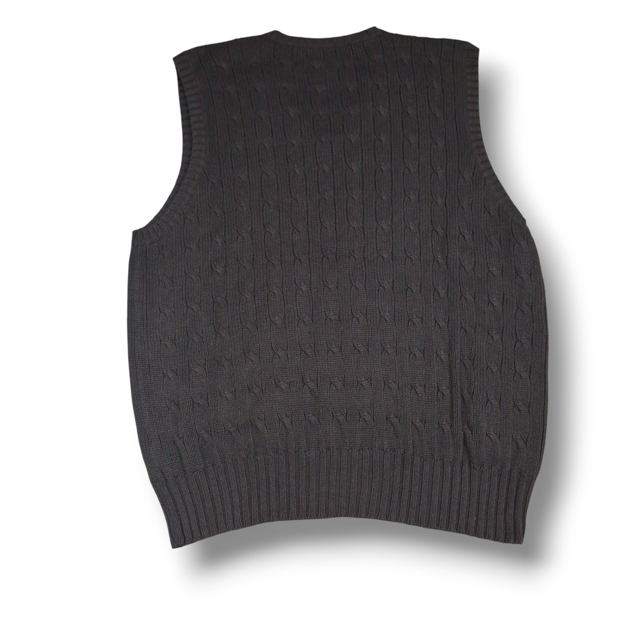 Black vintage Ralph Lauren Tanktop (L)