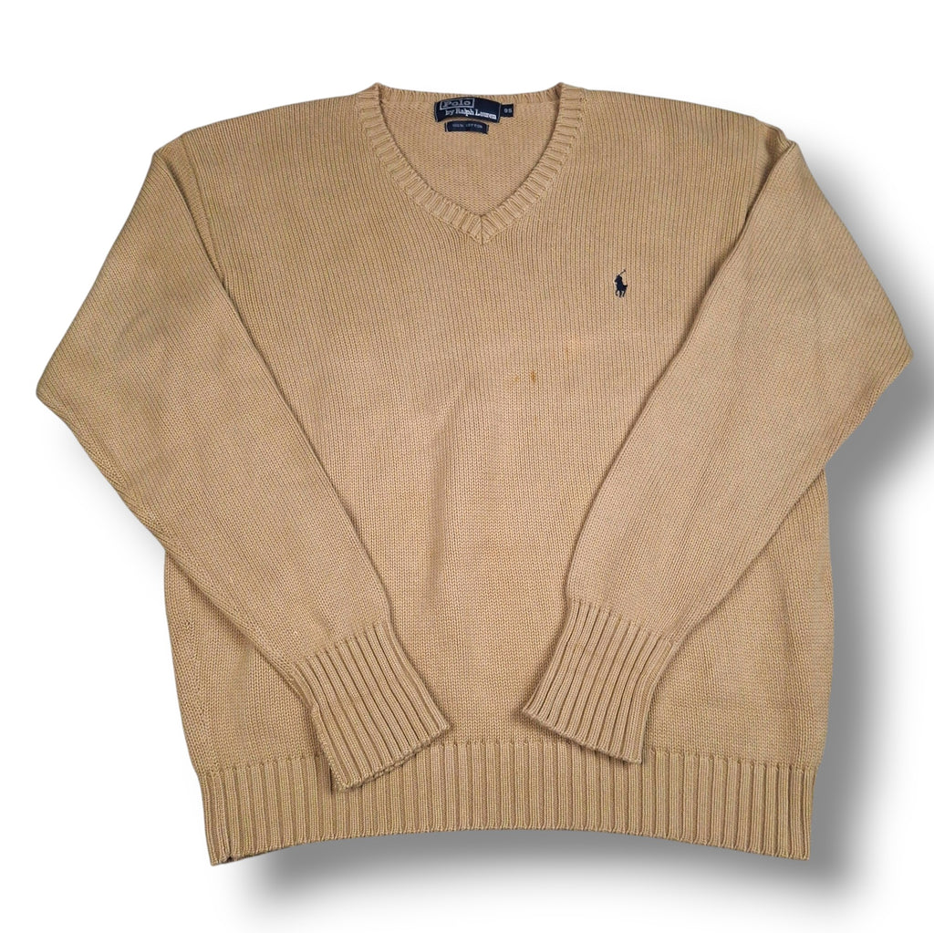 Beige Ralph Lauren Knitwear (L)