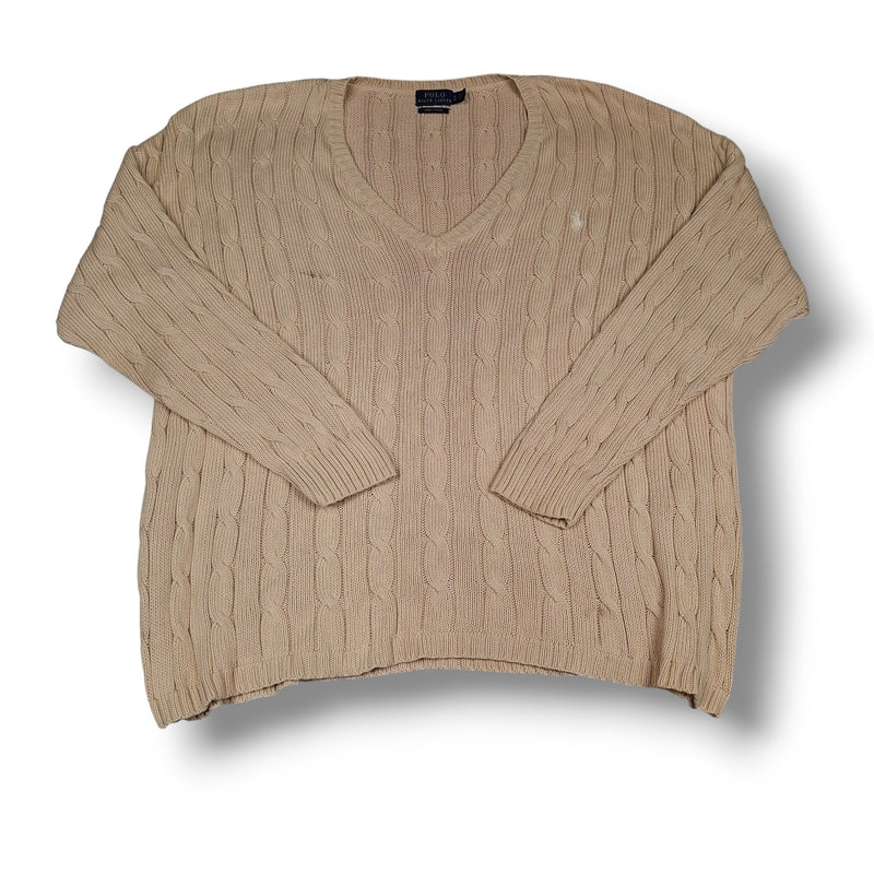 Beige vintage Ralph Lauren (XL)