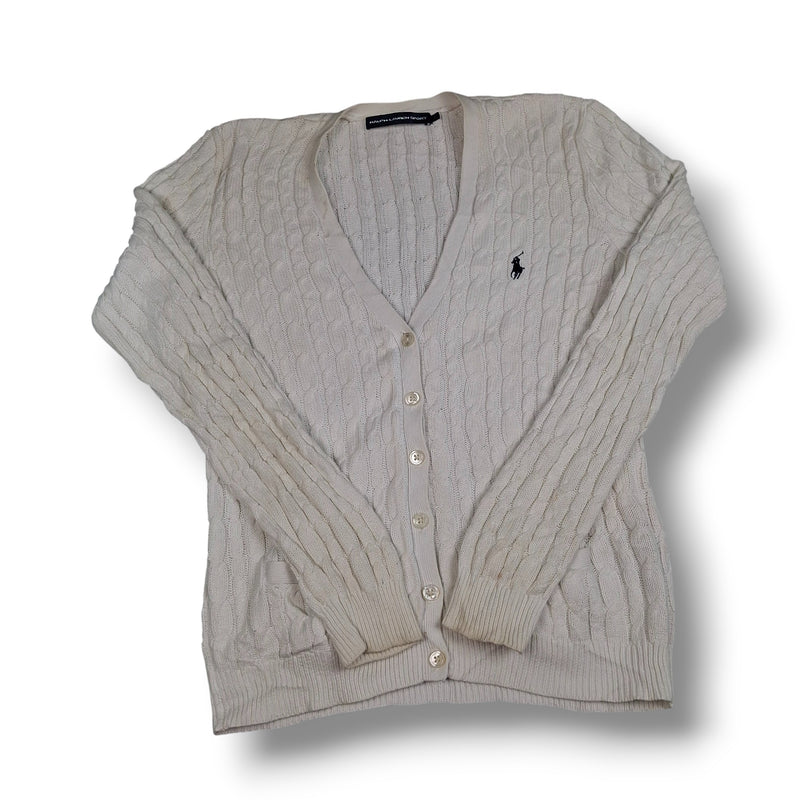 White Ralph Lauren Cardigan (L)