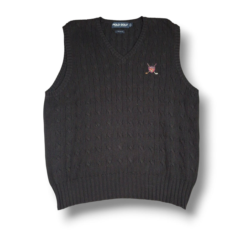 Black vintage Ralph Lauren Tanktop (L)