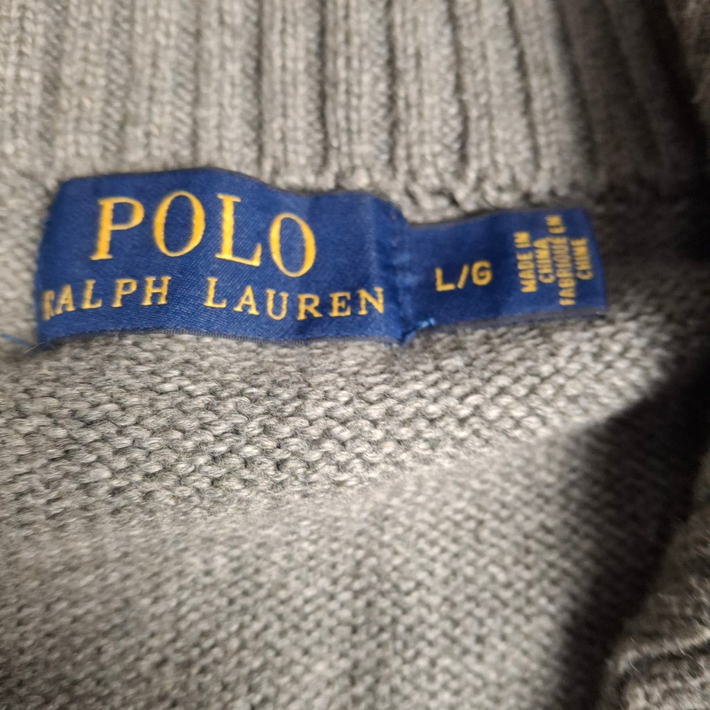 Grey Ralph Lauren vintage Knitwear (L)