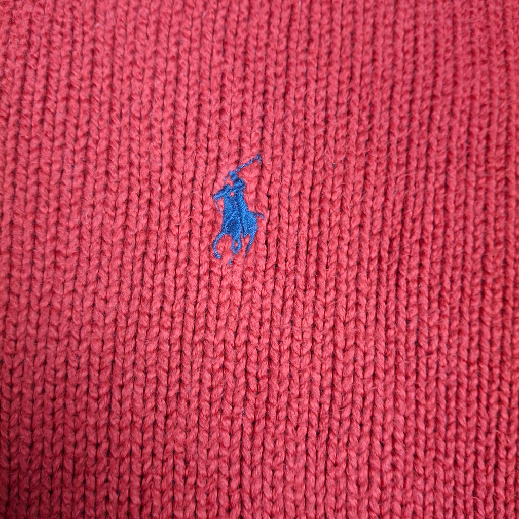 Red vintage Ralph Lauren (L)