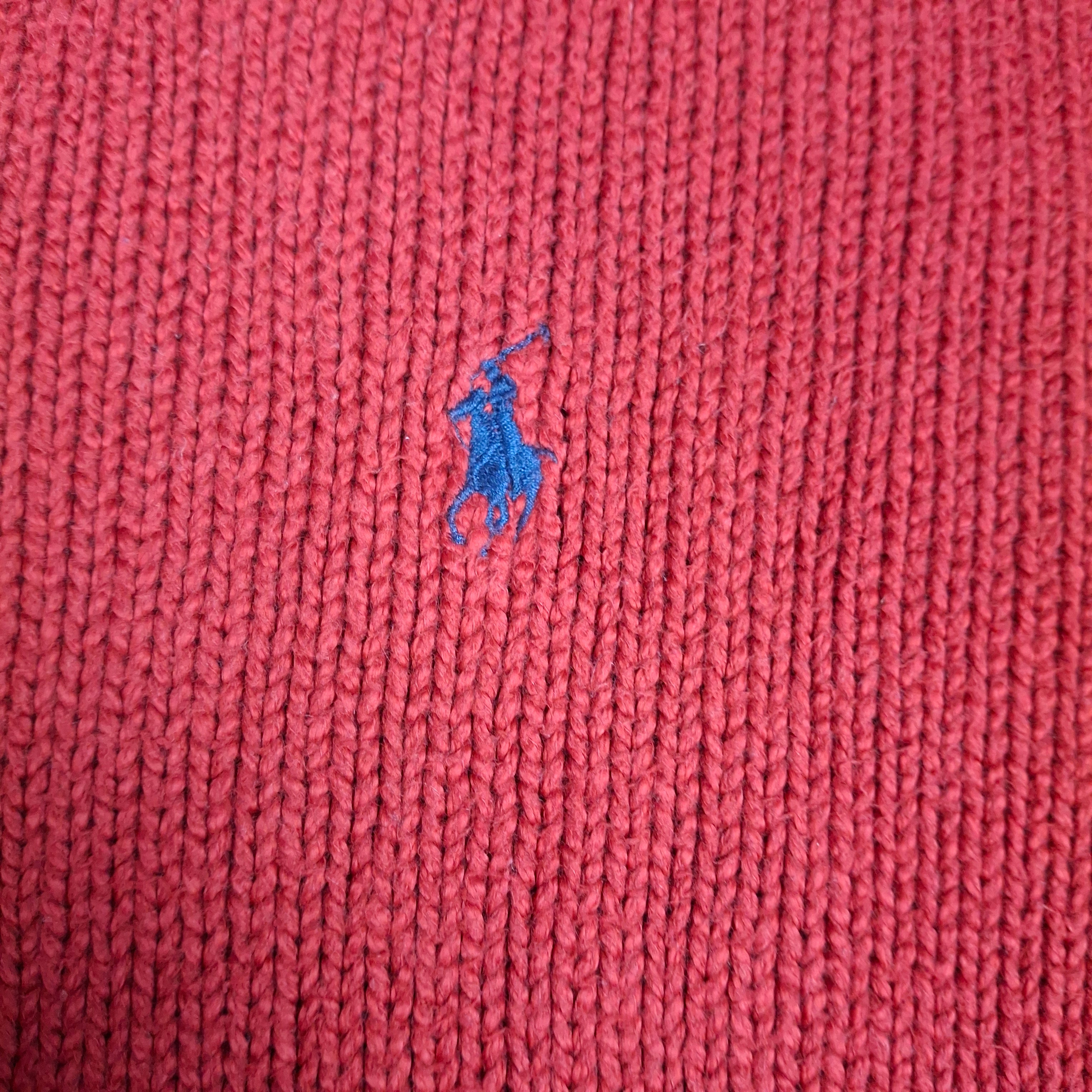 Red vintage Ralph Lauren (L)