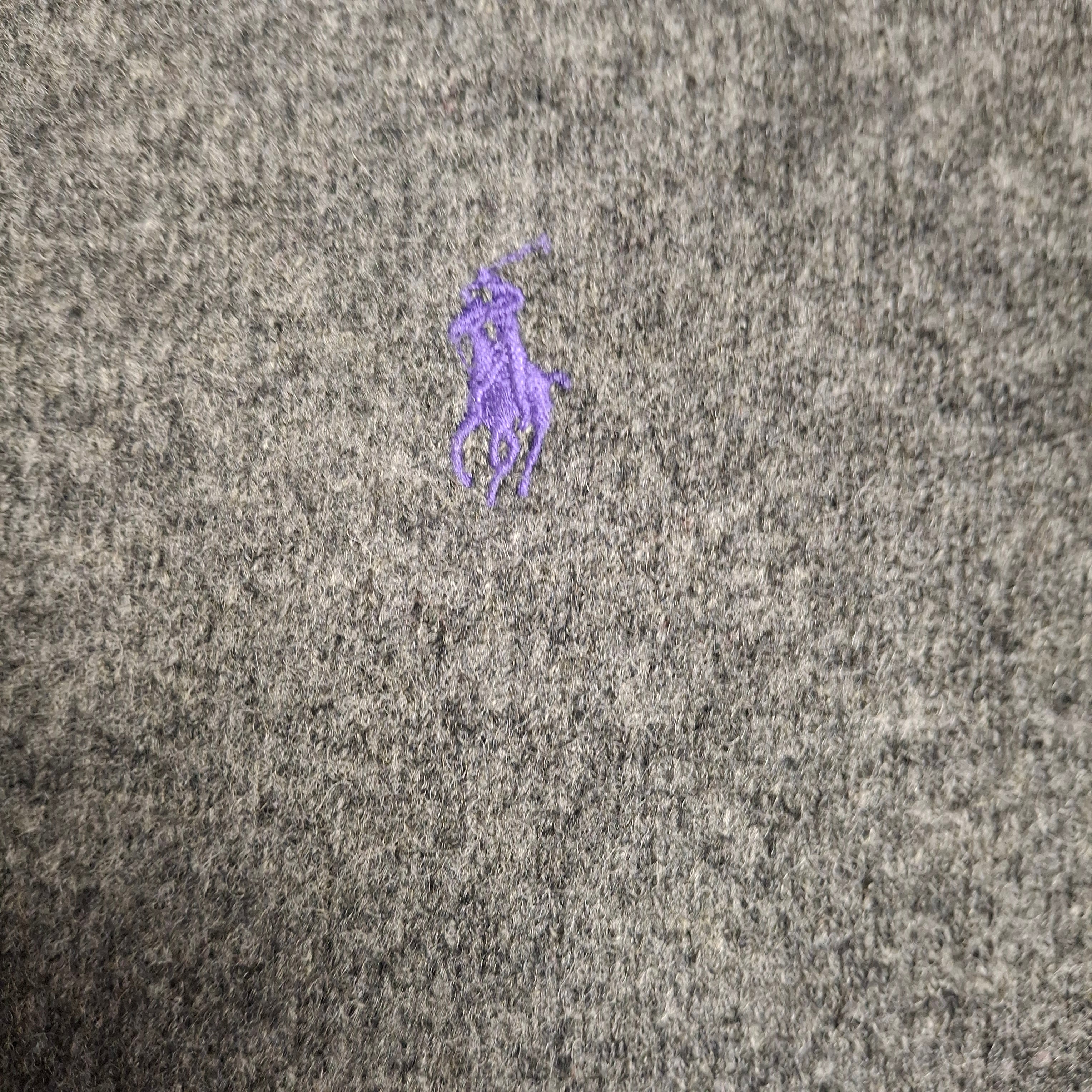 Grey Vintage Ralph Lauren Knitwear (XL)