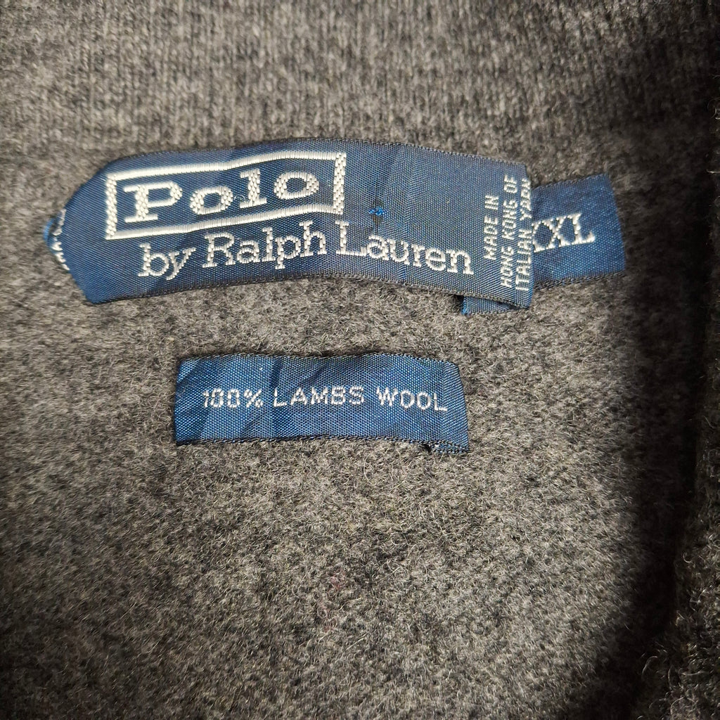 Grey Vintage Ralph Lauren Knitwear (XL)