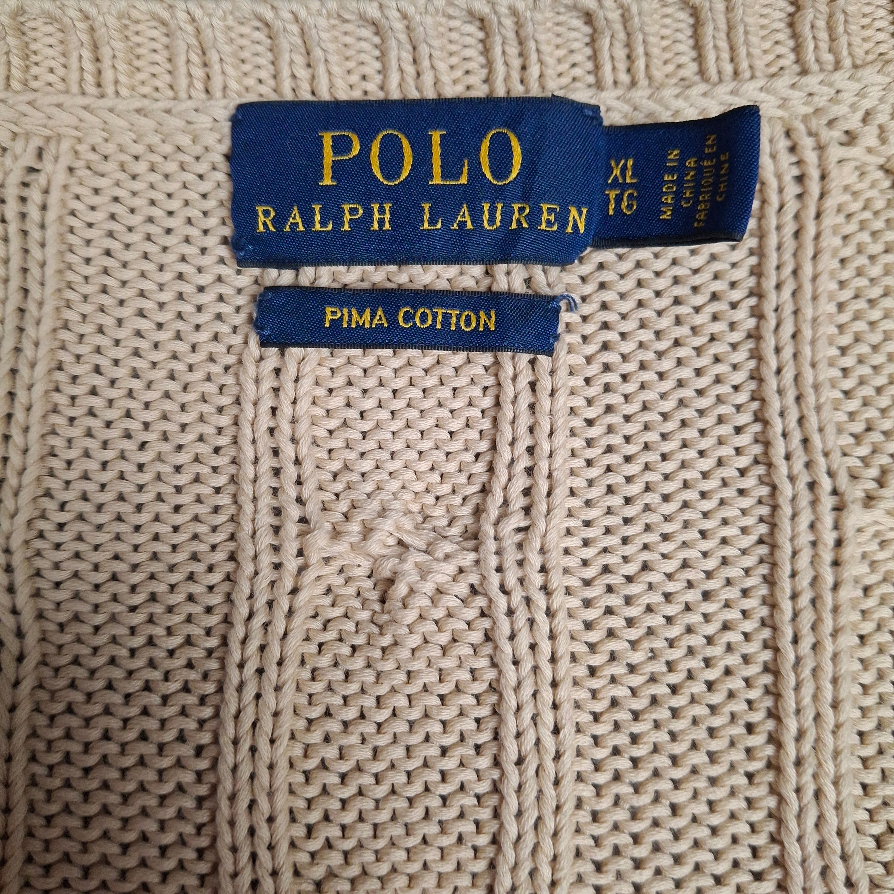 Beige vintage Ralph Lauren (XL)