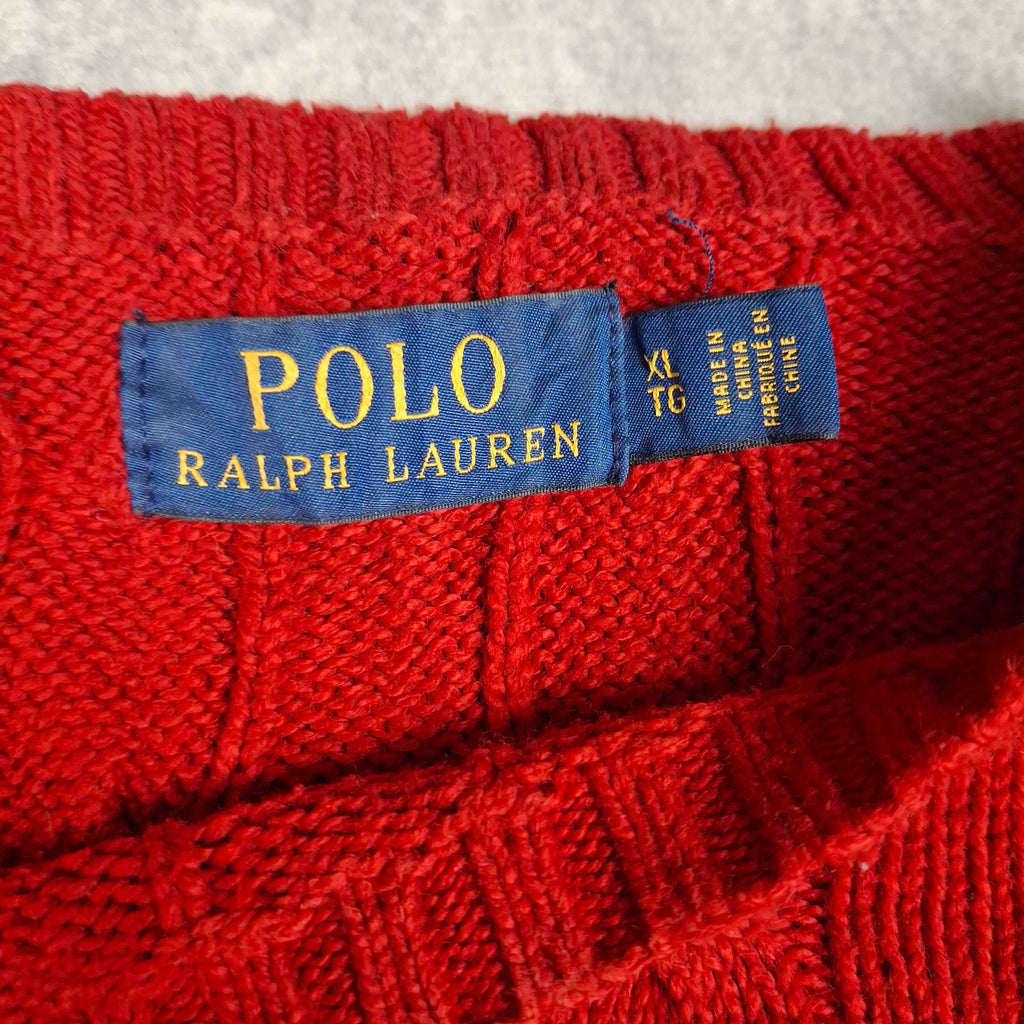 Red vintage ralph Lauren (XL)