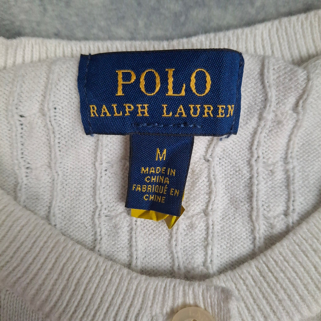 White Ralph Lauren Cardigan (M)