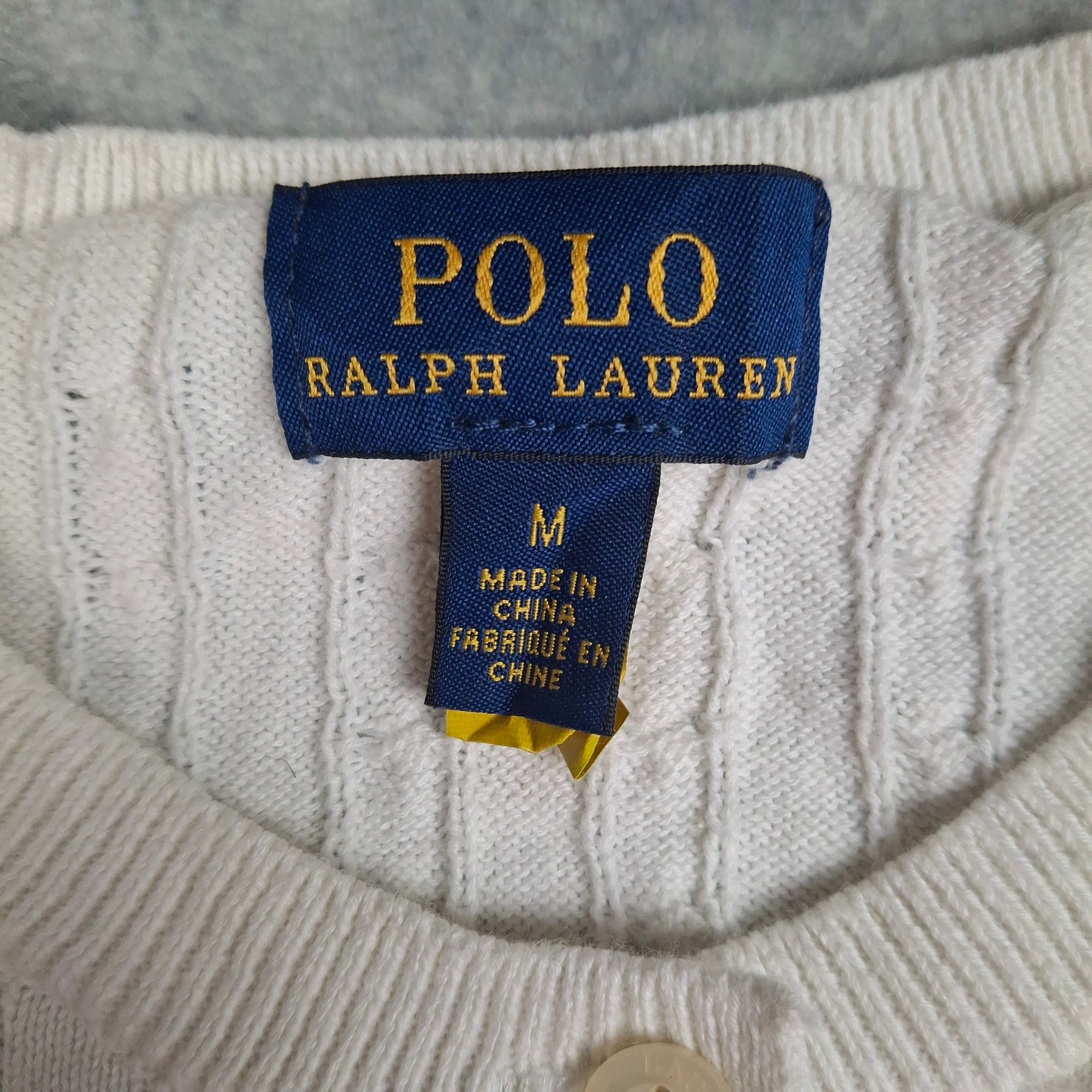 White Ralph Lauren Cardigan (M)