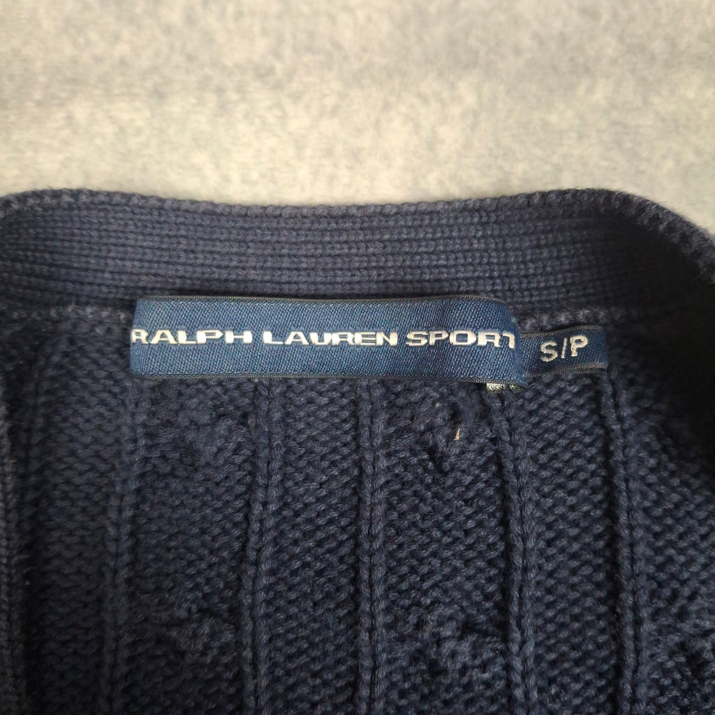 Navy Blue Ralph Lauren Cardigan (S)