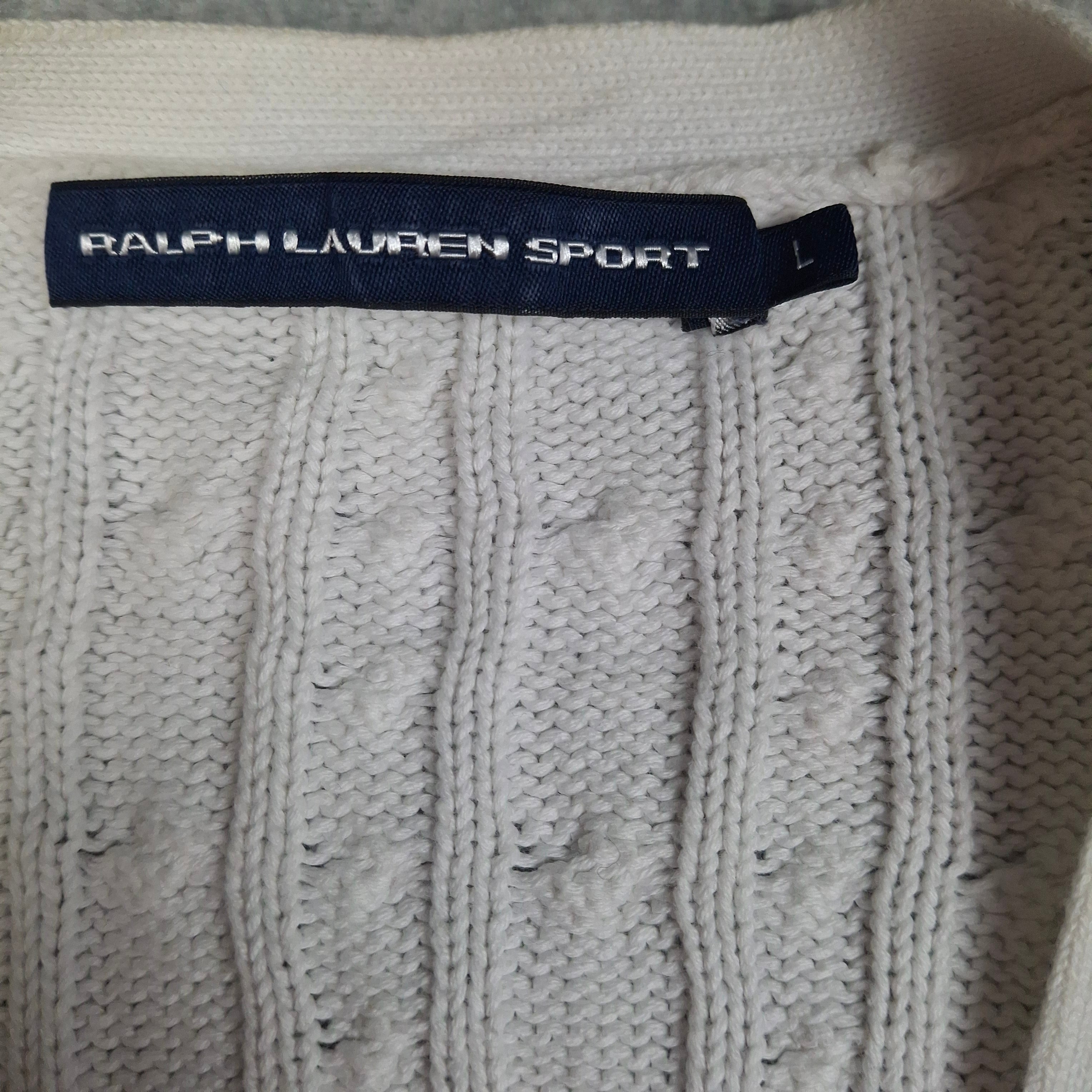 White Ralph Lauren Cardigan (L)