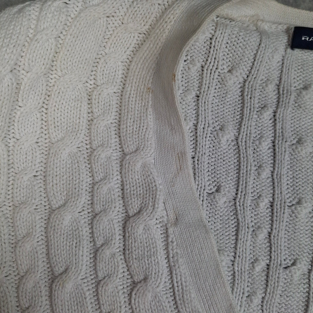 White Ralph Lauren Cardigan (L)