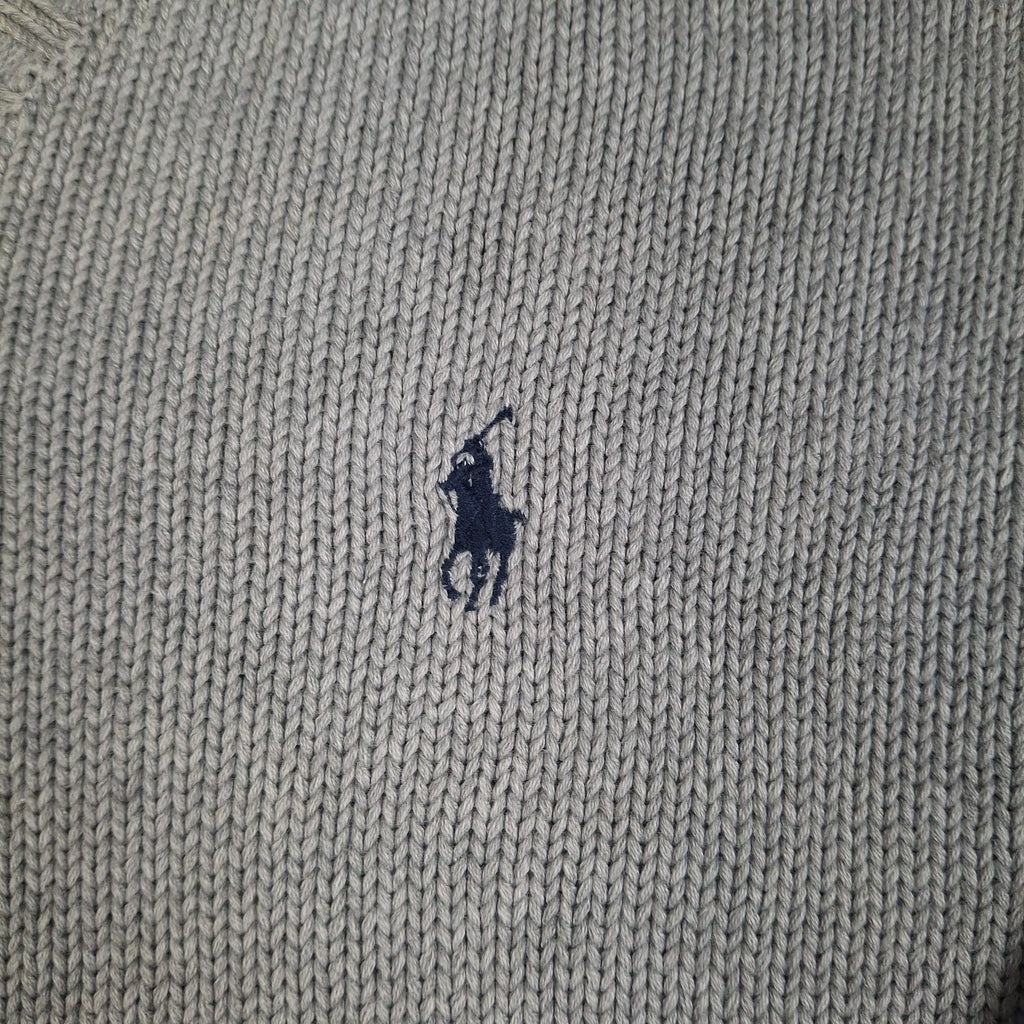 Grey Ralph Lauren Knitwear (M)
