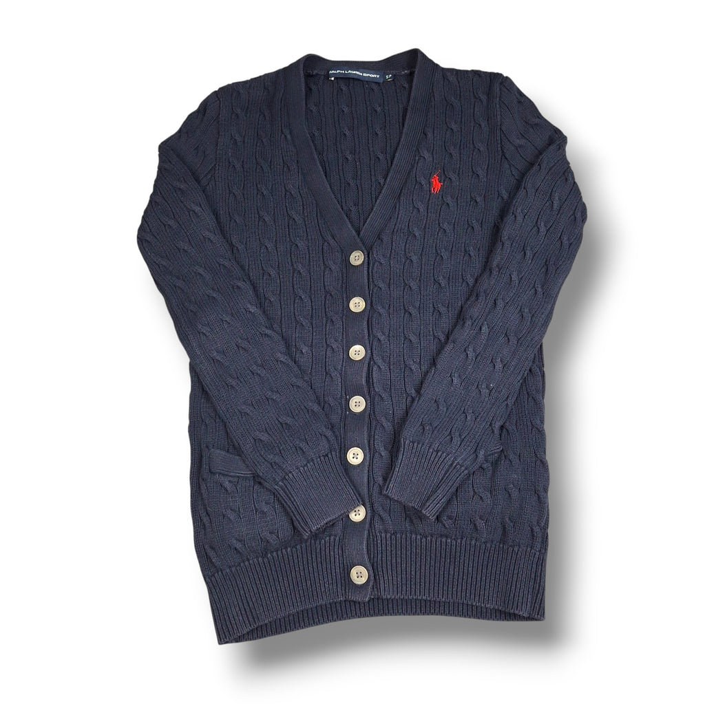 Navy Blue Ralph Lauren Cardigan (S)
