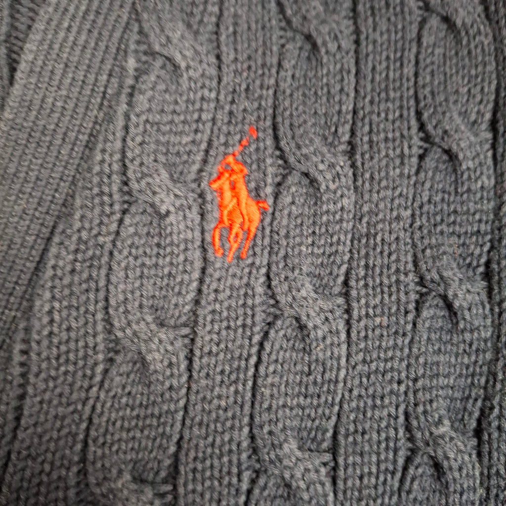 Navy Blue Ralph Lauren Cardigan (S)