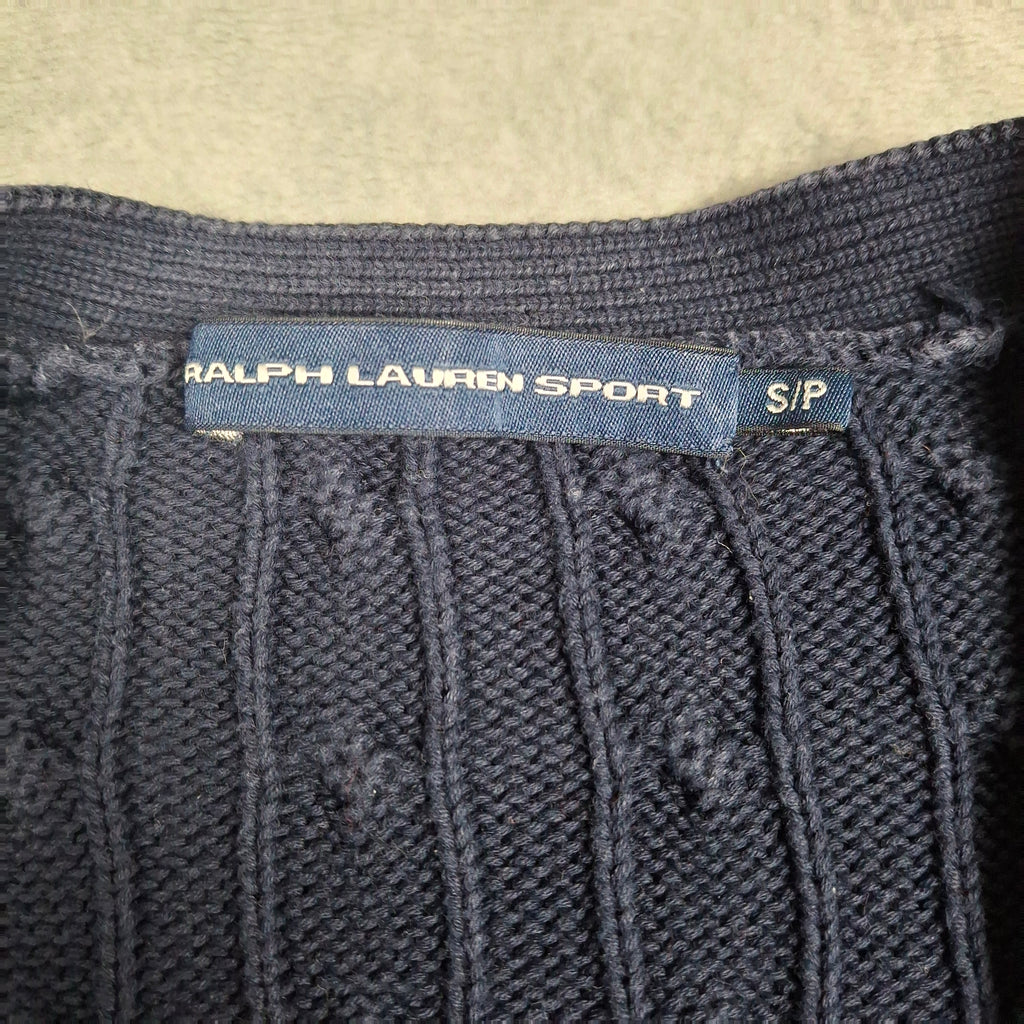 Navy Blue Ralph Lauren Cardigan (S)