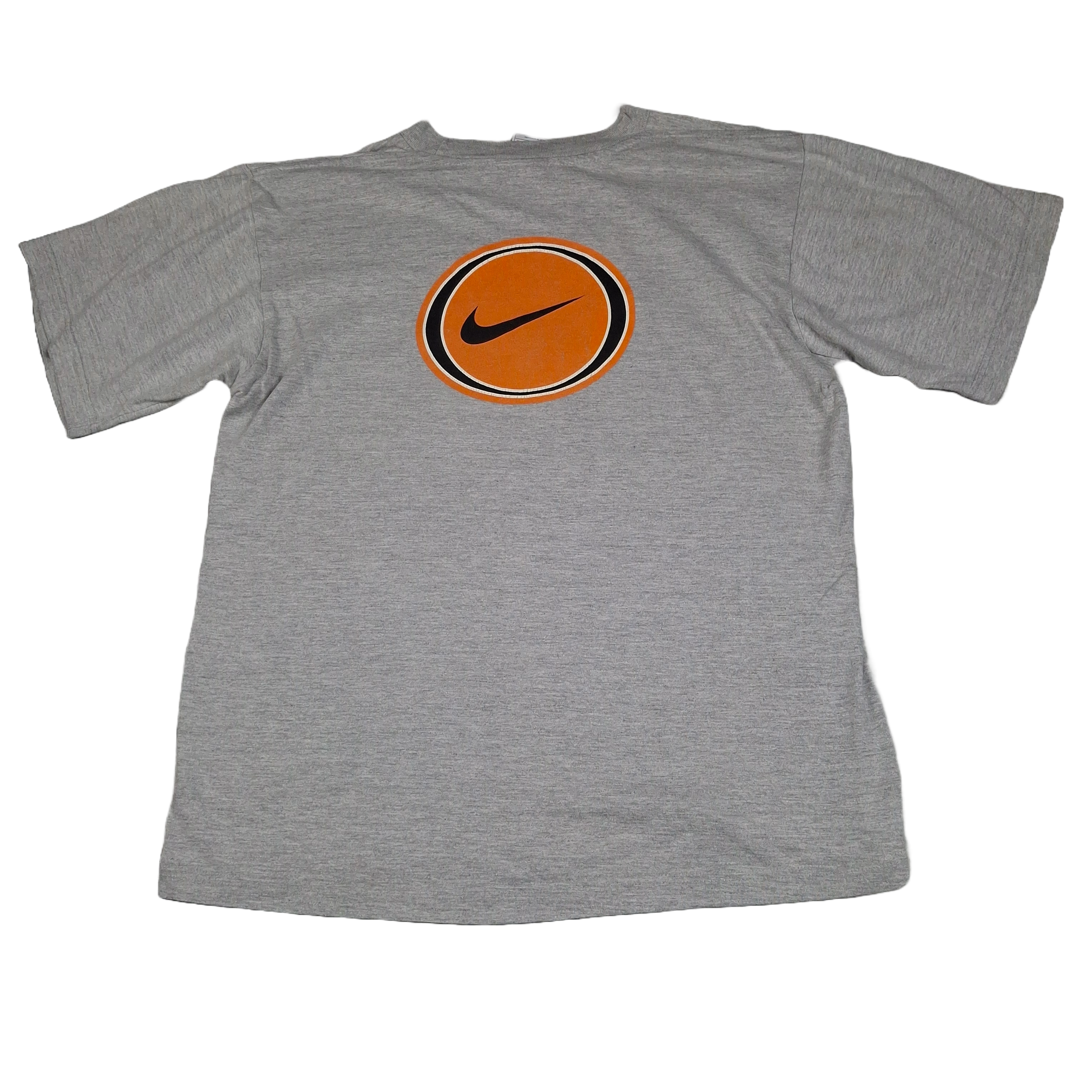 Nike orange print T-shirt (S)