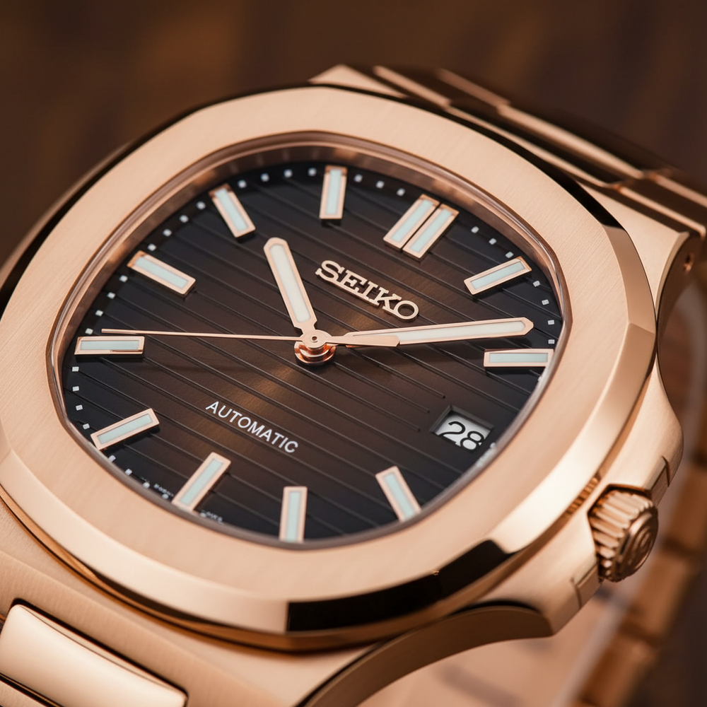 Nautiko | Chocolate - Rose Gold