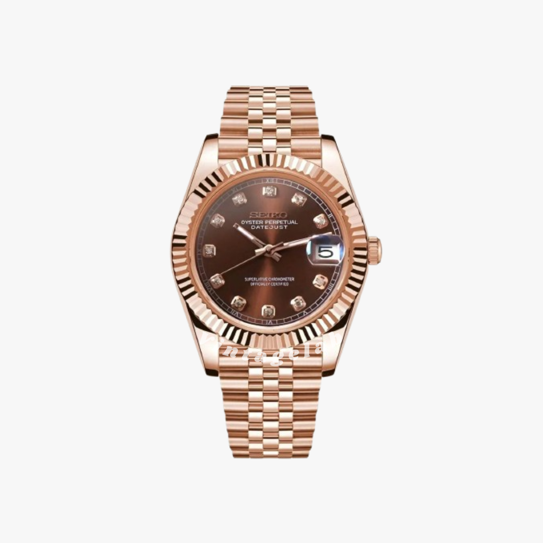 Seikojust | Chocolat diamonds | Rose Gold
